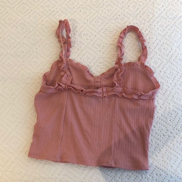 Pink ruffle top - Picture 3 of 3